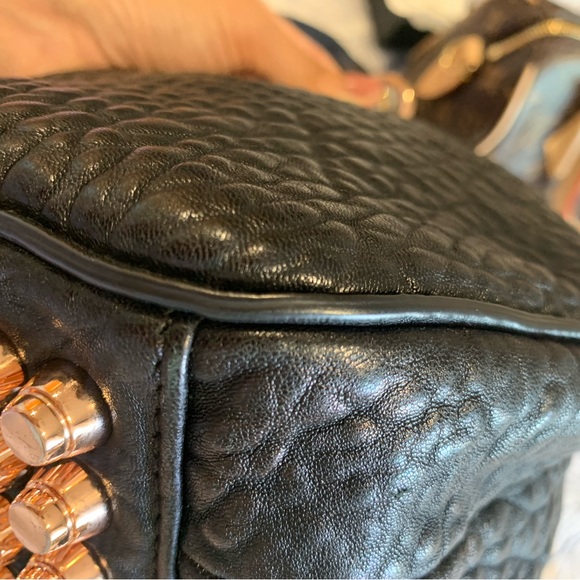 Alexander Wang Black Leather Rockie Crossbody Bag - Picture 6 of 15